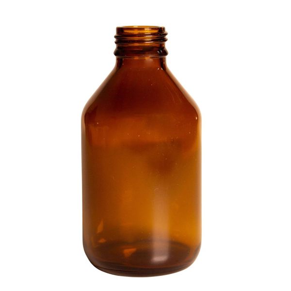 FRASCO 120ML R.24/400 AMBAR 