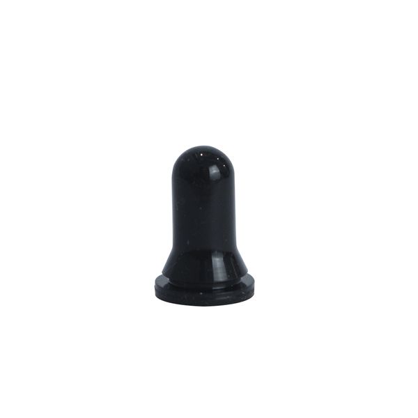 BULBO SILICONE PRETO 25,00MM 
