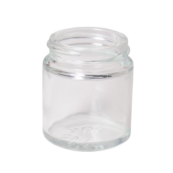 POTE CILINDRICO RETO TRANSPARENTE 30ML