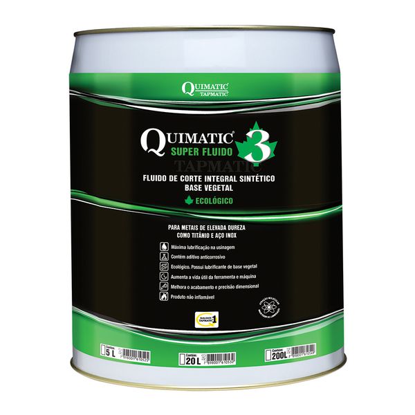 Super Fluído 3 - Ecologico Ref AH3 BD 20LTS QUIMATIC 3