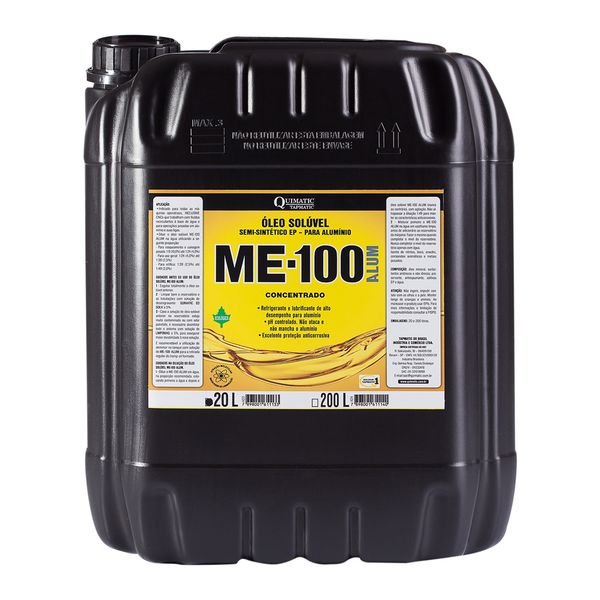 Óleo Solúvel Semi-Sintético 20LT ME-100 Ref. AD3 QUIMATIC