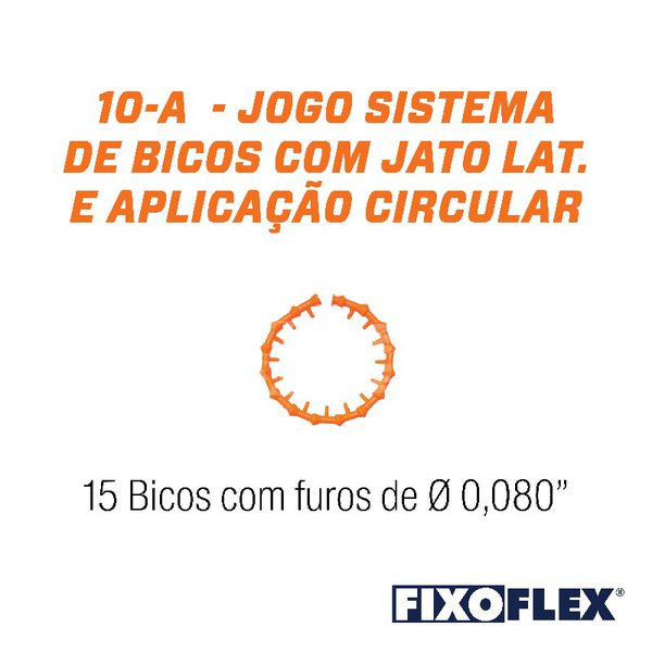 Sistema de 15 Bicos Furo 1/4