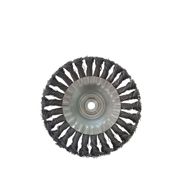 ESCOVA CONICA TRANCADO - 6" x 1/2" X M14 AÇO CARB. - AB