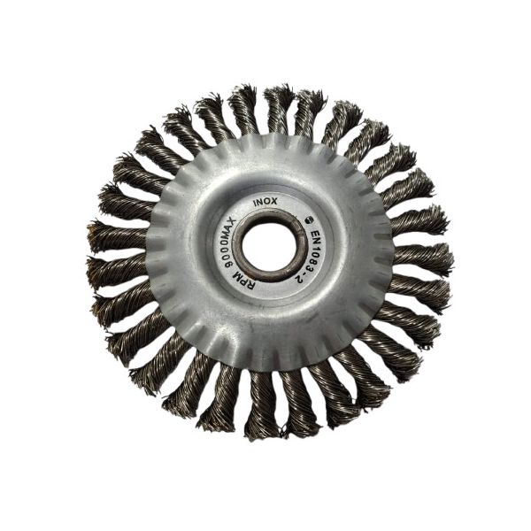 ESCOVA CIRCULAR TRANCADA INOX 152.4X12.7 REF. (66623376404) - NORTON