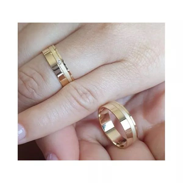 Alianças de Casamento Contagem 5mm