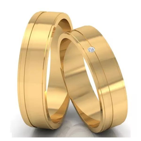 Alianças de Casamento Senador Canedo 6mm