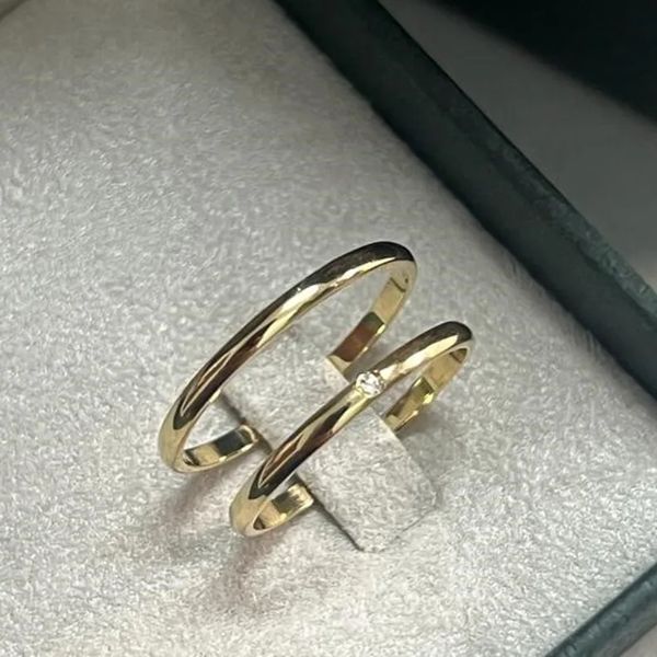 Alianças de Noivado ou Casamento Abaulada 4 Gramas GOIÂNIA 1,5mm