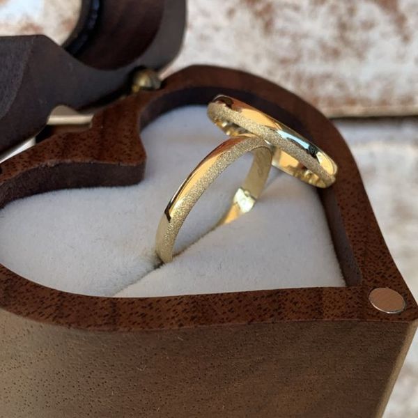 Aliança de Casamento Baratas em Goiânia 3,5mm