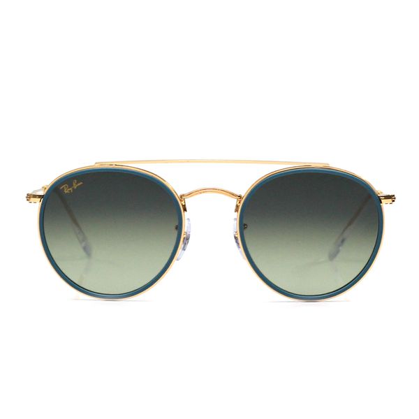 Ray Ban Round Double Bridge 3647n 9235bh 51