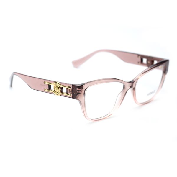 Versace VE3347 Eyeglasses 5435 Pink Transparent