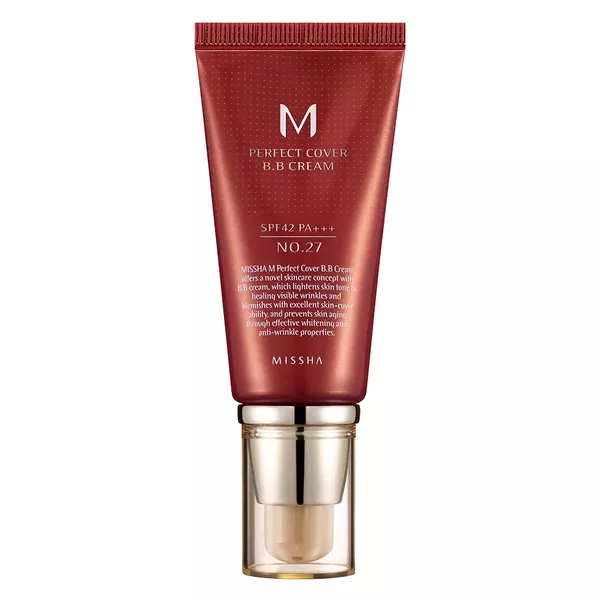 BB Cream M Perfect Cover - Missha | Cor: 27