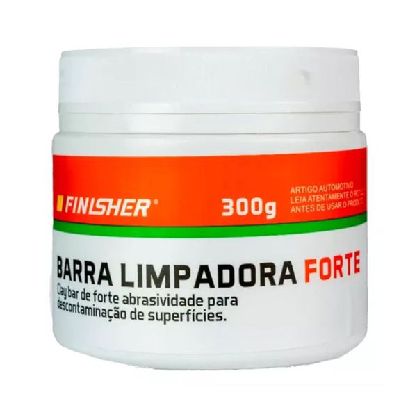 Finisher Barra Limpadora Descontaminante Forte Clay Bar 300g