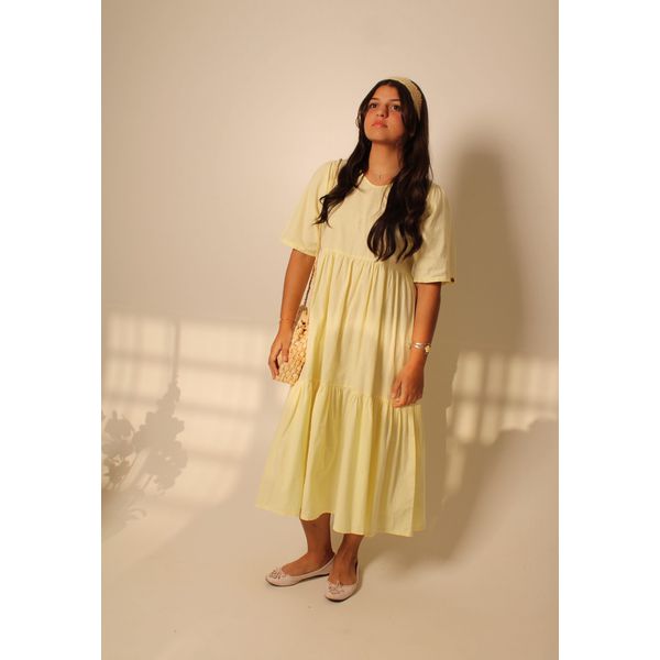 vestido butteryellow