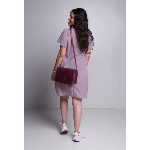 vestido listrinhas