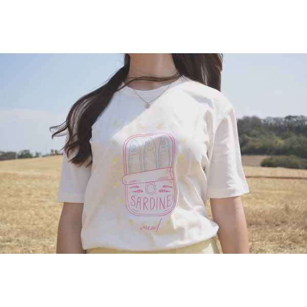 t-shirt sardinha