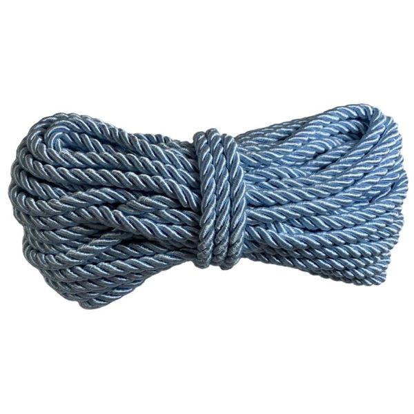 Cordão São Francisco 7mm Azul Celeste 10 Metros