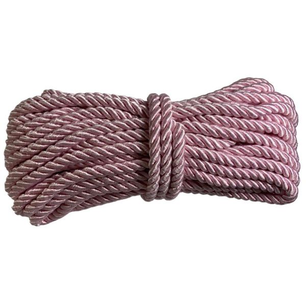 Cordão São Francisco 7mm Rosa Bebe 10 Metros