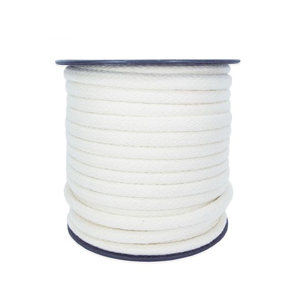 Cordão Cru Fio Barbante 10mm 100% Algodão 20m Macramê 