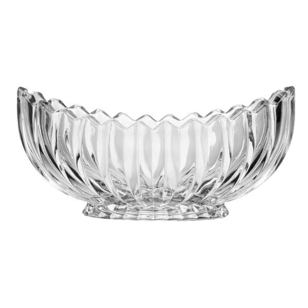 ￼Centro de Mesa geneva de Cristal 28cm x 15cm x...