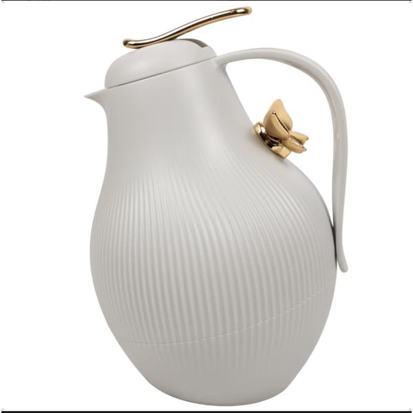 garrafa termica 1 litro boboleta cinza 