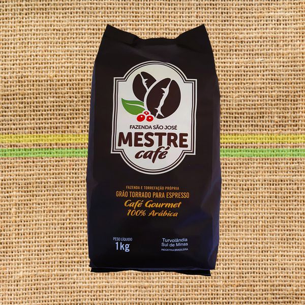 MESTRE CAFÉ ESPRESSO GOURMET - 100% Arábica - 1 kg