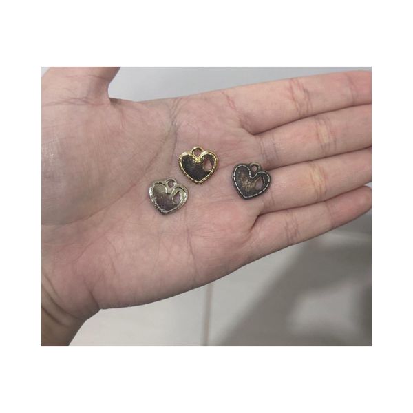 TRIO PINGENTE CORACAO COM GOTA 609 .