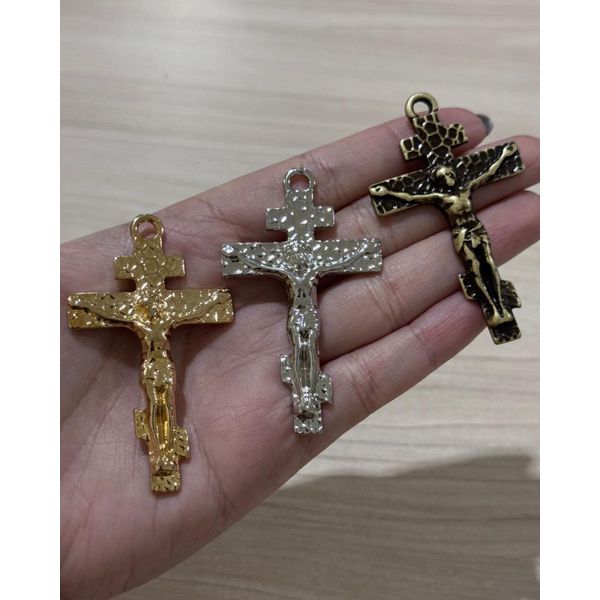 CRUCIFIXO CRAQUELADO GRANDE ML7819 .