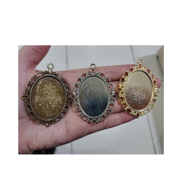 PINGENTE ARABESCO NOIVA DUPLA FACE ML6074 .