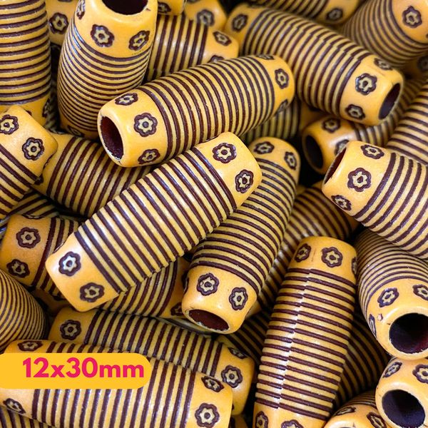MADEIRAS TRABALHADAS TAMANHOS 12MM E 12X30MM - 30G
