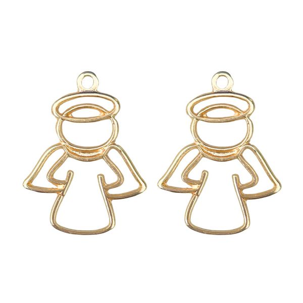 Pingente Anjo Dourado - 2 unidades