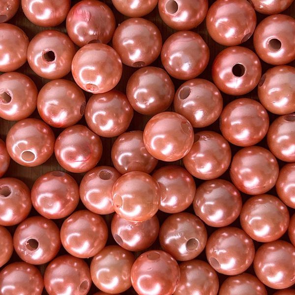 Pérola Acrílica 10MM Colorida - 50g