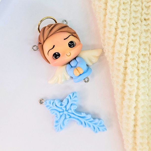  Anjo Guarda Azul - KIT ENTREMEIO BISCUIT