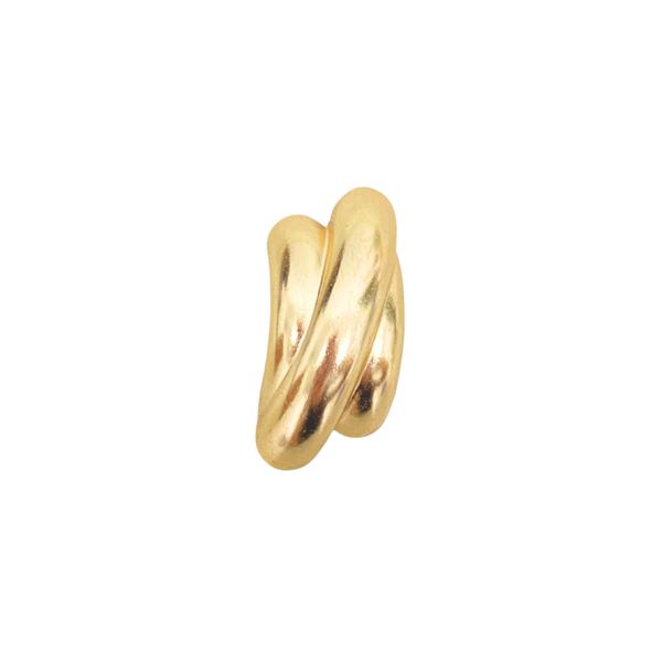Passador Trabalhado 4,2cm Dourado - 2 Unidades