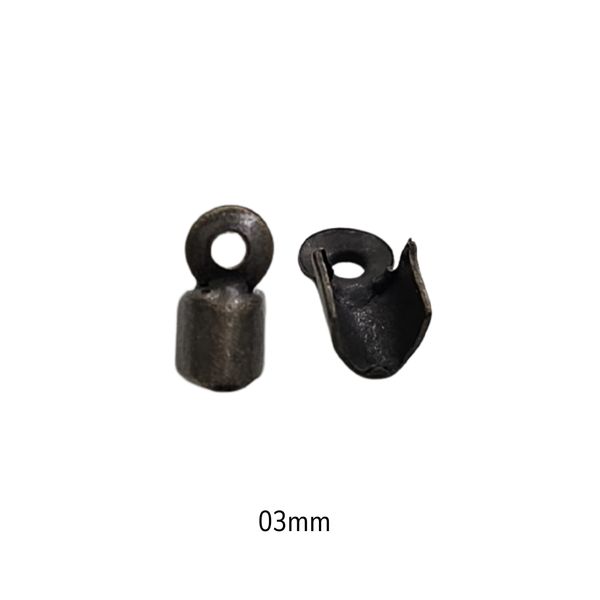 Terminal Quadrado Ouro Velho - 5g - 3mm
