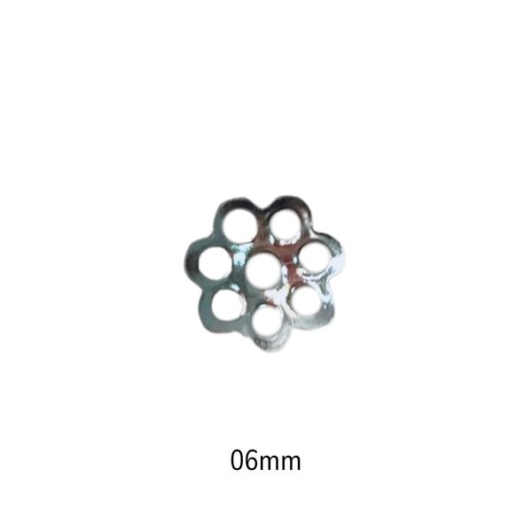 Tulipa Flor 6mm Níquel - 5g