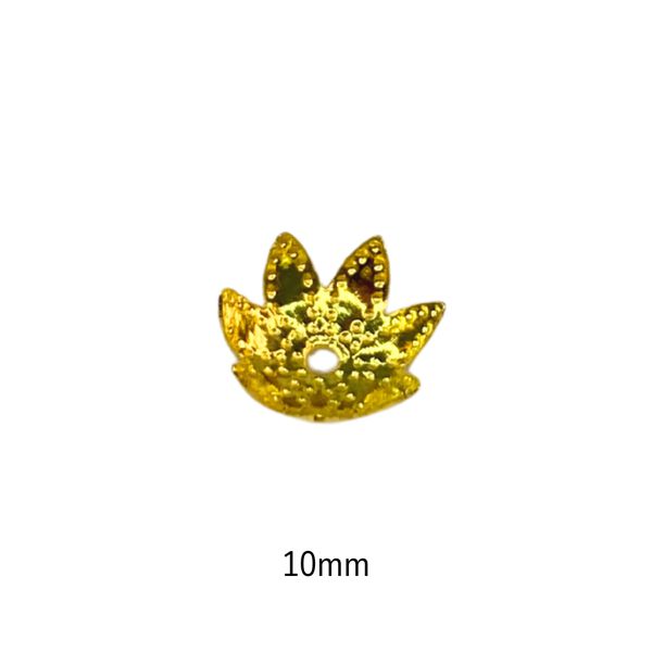 Tulipa Floco de Neve 10mm Dourado - 5g