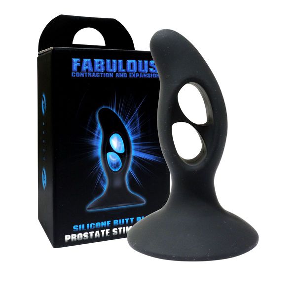 *Plug Toque Aveludado Fabulous SI (1211) - Preto