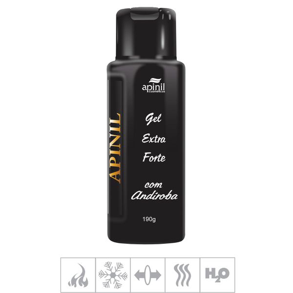 Gel Para Massagem Extra Forte Apinil 190g (13611). - Padrão