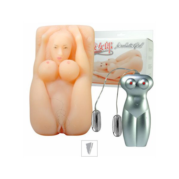 *Masturbador Vagina em Cyber Com Vibrador e Gemido SI (1464) - Bege