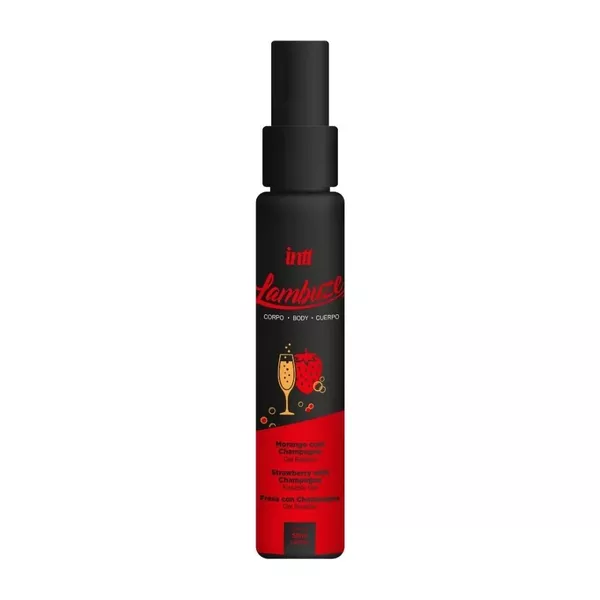 *Gel Comestível Hot Lambuze 55ml (ST886). - Morango c/ Champagne