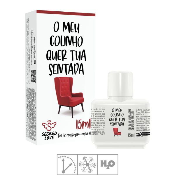 *Retardante Com Tatoo Provisória O Meu Colinho Quer 15ml (17666) - Padrão