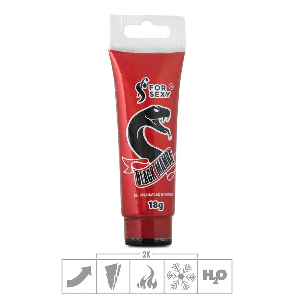 *Excitante Unissex Black Mamba Bisnaga 18g (17672) - Padrão