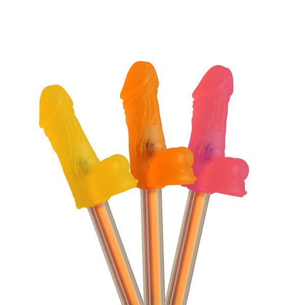 *Ponteira Formato de Pênis Para Caneta Power Sexy Com 1un - (4013PS-4011-17101) - Variados