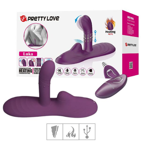 Vibrador de Cadeira Luka SI (4016) - Roxo