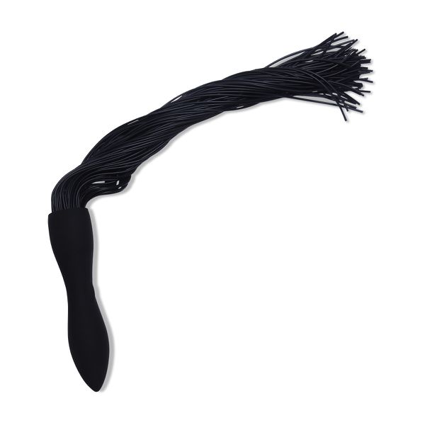 *Chicote 33cm Com Plug 16cm e Vibro SI (5815) - Preto