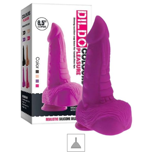 Prótese 14x17cm Com Ventosa e Escroto X-Men SI - (6845) - Roxo