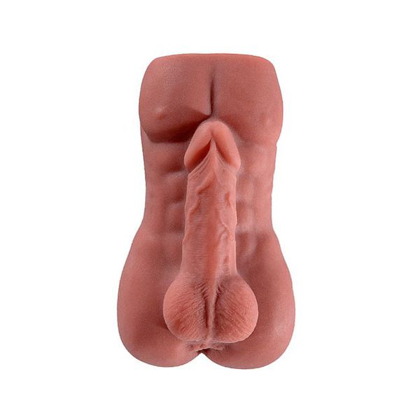 Masturbador Ânus em Cyberskin SI (8871) - Marrom