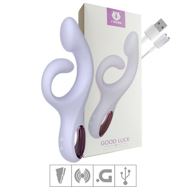 Vibrador Ponto G Good Luck SI - (9104) - Lilás