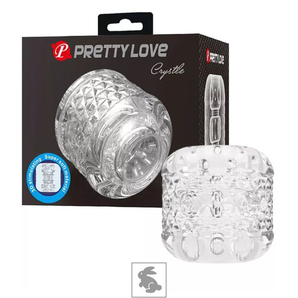 Masturbador Vazado Crysthe SI - (9227) - Transparente