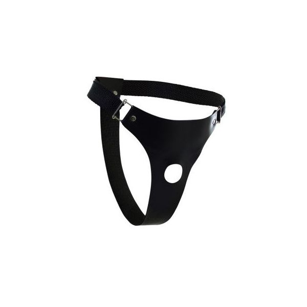 *Cinta Com 1 Furo Dominatrixxx (DX321) - Preto